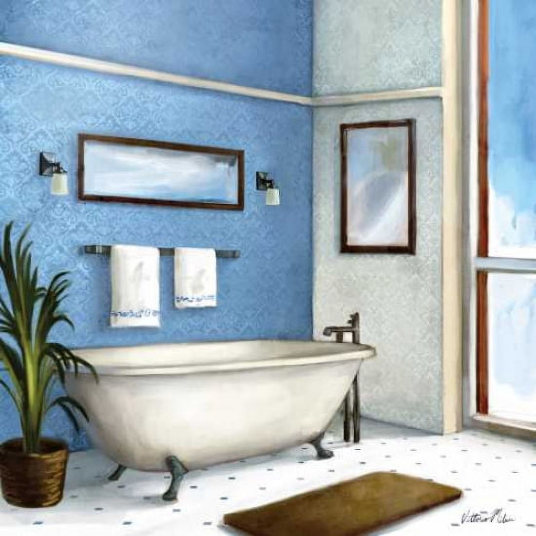 Urban Bath I Canvas Art - Vittorio Milan (24 x 24)