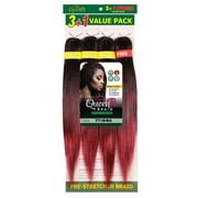 Urban Beauty Queen B Braiding Hair 3+1 Value Pack 40"
