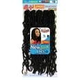 thumbnail image 1 of QueenB Braid New Locs 18” 4X Value Pack Pre-Looped Crochet Hair – Color #1B, 1 of 4