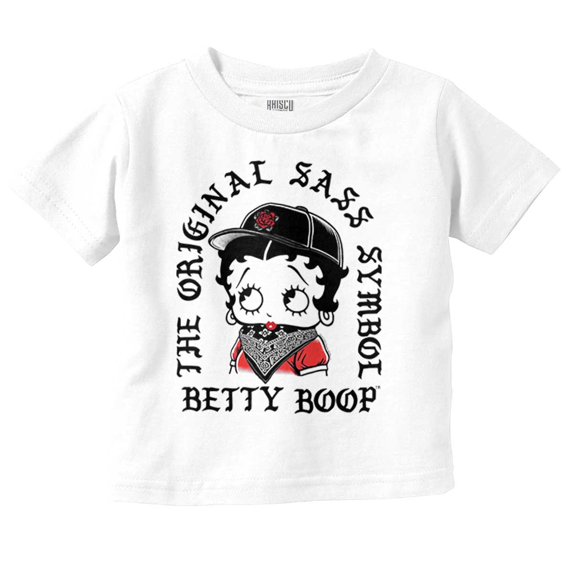 Urban Betty Boop Original Sass Symbol Toddler Little Girl Graphic Tee Shirt Brisco Brands 24M