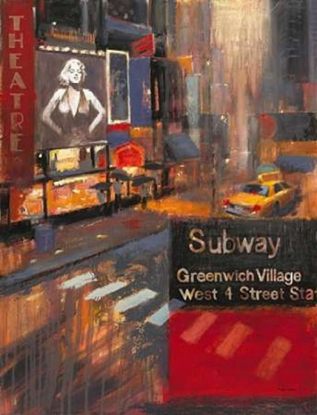 Urban Bombshell Canvas Art - Myles Sullivan (22 x 28)