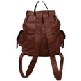 thumbnail image 1 of Urban Buckle-Flap Backpack (Brown), 1 of 4