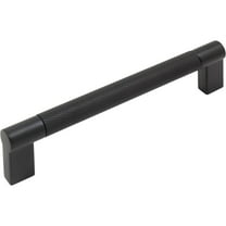 Stone Harbor Hardware Urban Cabinet Pull, 128 Millimeters, Matte Black