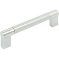 thumbnail image 1 of Stone Harbor Hardware Urban Cabinet Pull, 96 Millimeters, Polished Chrome, 1 of 3