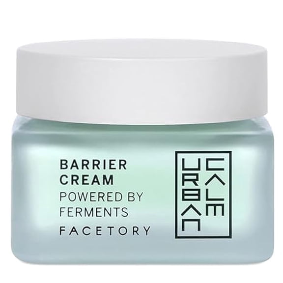 Urban Calm Barrier Cream Hydrating Face Moisturizer for Dry, Sensitive & Aging Skin with Hyaluronic Acid & Fermented Honeybush 1.69 Fl Oz
