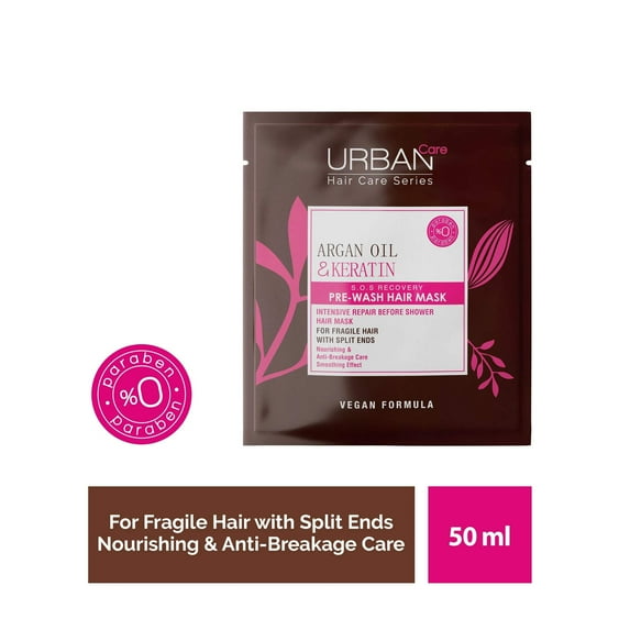 Urban Care Hair Mask Argan Oil & Keratin 50 ml