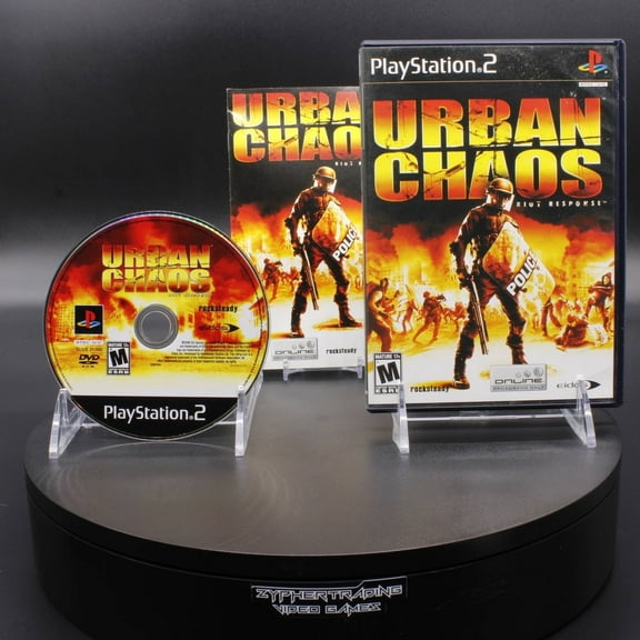 Restored Urban Chaos: Riot Response Sony PlayStation 2 PS2