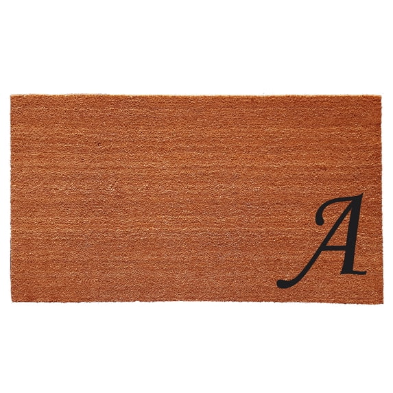 Urban Chic Monogram Doormat (Letter A)