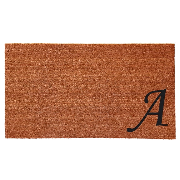Urban Chic Monogram Doormat (Letter A)
