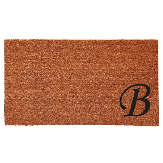 Urban Chic Monogram Doormat (Letter B)