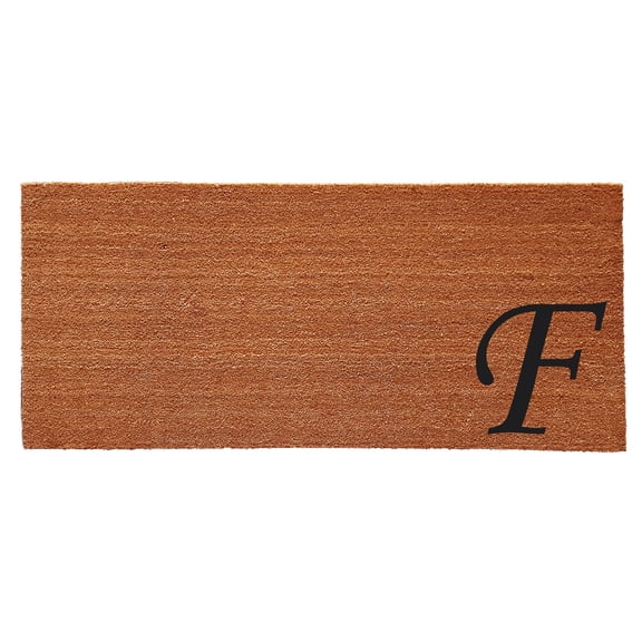 Urban Chic Monogram Doormat (Letter F)
