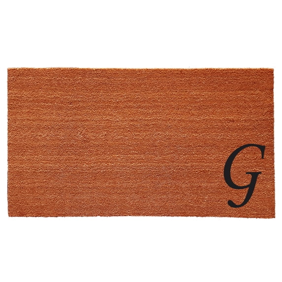 Urban Chic Monogram Doormat (Letter G)