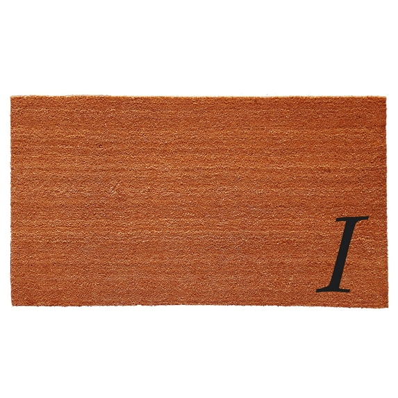 Urban Chic Monogram Doormat (Letter I)