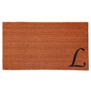 Urban Chic Monogram Doormat Letter L