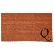 Urban Chic Monogram Doormat Letter Q