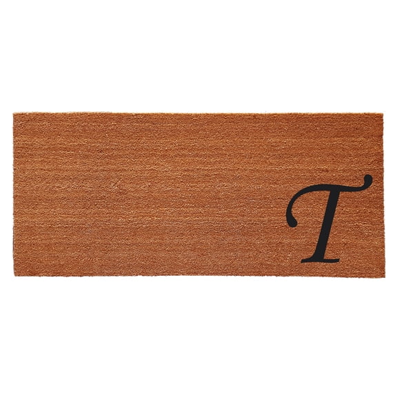 Urban Chic Monogram Doormat (Letter T)