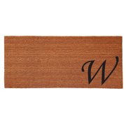 Urban Chic Monogram Doormat Letter W