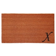 Urban Chic Monogram Doormat Letter X