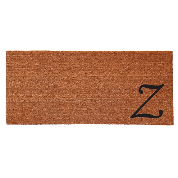 Urban Chic Monogram Doormat (Letter Z)