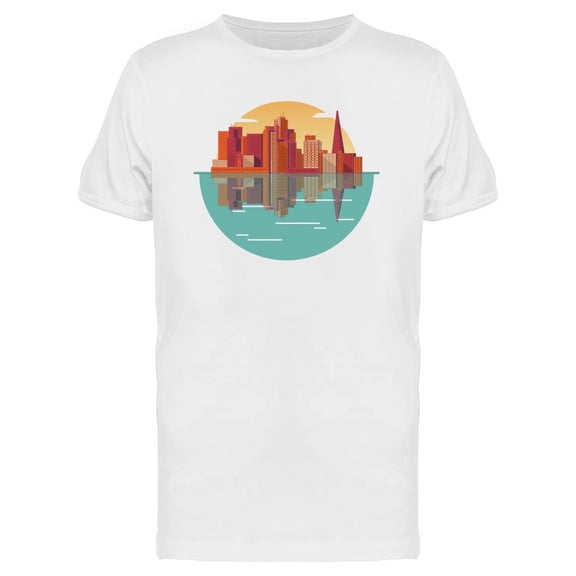 Urban City Logo T-Shirt Men -Image by Shutterstock, Male Medium