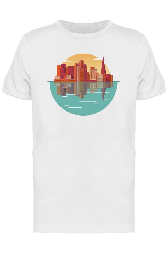Urban City Logo T-Shirt Men -Image by Shutterstock, Male Medium