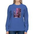 thumbnail image 1 of Urban City Sweatshirt Women -Smartprints Designs, Female Small, 1 of 4