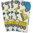 thumbnail image 1 of Urban City Trucks Dish Towels Set of 4, Cartoon Excavator Washable Tea Towels Dishcloths Lint-Free 18x28 Inch Fast Drying for Kitchen Restaurant Bar Clean, 1 of 5