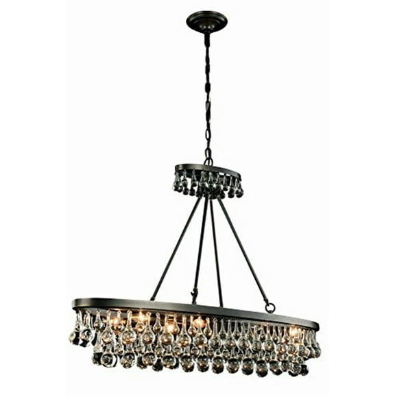 Urban Classic Bettina 8 light Bronze Pendant Clear Royal Cut Crystal - Finish:Bronze - Finish:Bronze - Finish:Bronze - Finish:Bronze - Finish:Bronze-Finish:Bronze