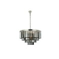 thumbnail image 1 of Urban Classic Sydney 17 light polished nickel Chandelier Silver Shade (Grey) Royal Cut Crystal, 1 of 9