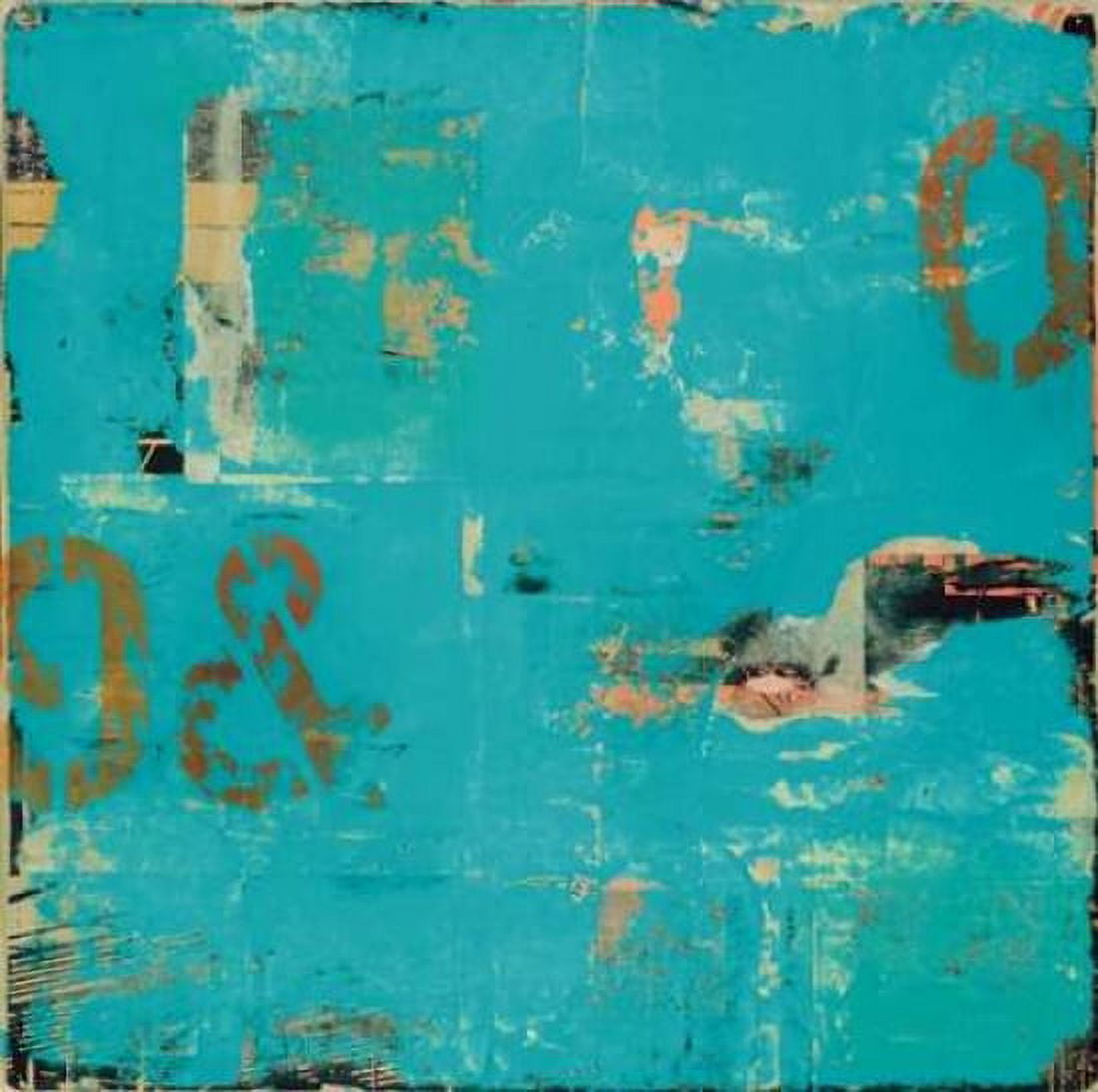 Urban Collage 90 Canvas Art - Deanna Fainelli (24 x 24)