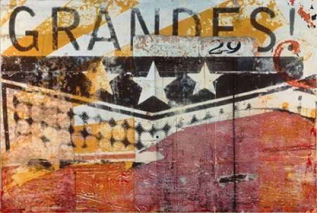 Urban Collage Grande Canvas Art - Deanna Fainelli (24 x 36)