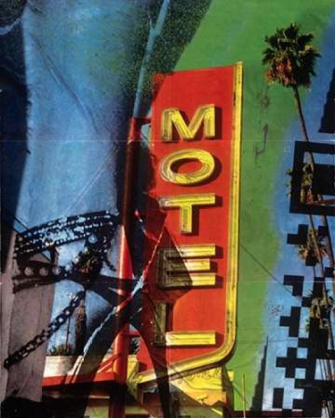 Urban Collage Motel Canvas Art - Deanna Fainelli (20 x 24)