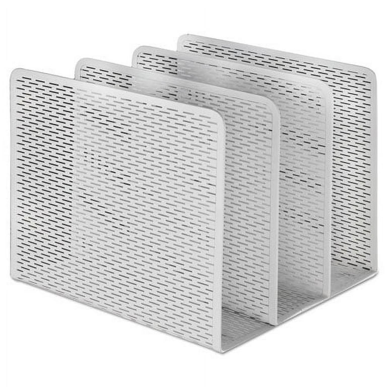 Urban Collection Punched Metal File Sorter, 3 Sections, Letter Size Files, 8 Urban Collection Punched Metal File Sorter, 3 Sections, Letter Size Files, 8