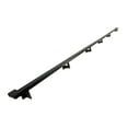 thumbnail image 1 of Urban Contemporary Aluminum Complete Handrail Grab Bar Set, Brackets Included, 17 Foot Handrail, Black Powder Coated Finish, 1 of 5
