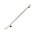 thumbnail image 1 of Urban Contemporary Aluminum Complete Handrail Grab Bar Set, Brackets Included, 4 Foot Handrail, White / Bronze Powder Coated Finish, 1 of 6