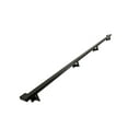 thumbnail image 1 of Urban Contemporary Aluminum Complete Handrail Grab Bar Set, Brackets Included, 8 Foot Handrail, Black Powder Coated Finish, 1 of 4