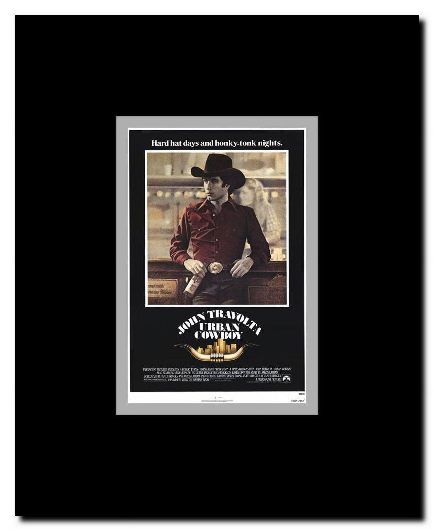 Urban Cowboy Framed Movie Poster