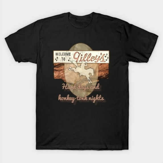 Urban Cowboy Gilleys Texas Funny Retro 80s Movie John Travolta Bar G4651 T-Shirt, for men and women, Up to Size 5XL