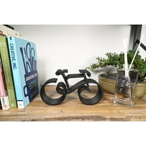 Urban Cruiser Bicycle Sculpture Minimalist Line Art Modern Desk Decor