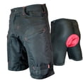 thumbnail image 1 of Urban Cycling Apparel Youth Single Tracker - Kids Mountain Bike MTB Cargo Shorts Bundle with Detachable Padded Undershorts, 1 of 8