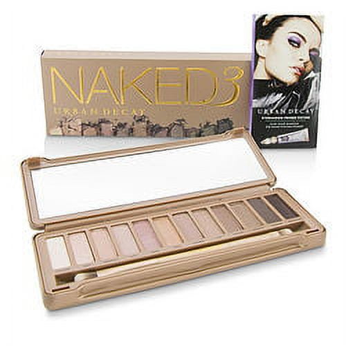 Urban Decay Naked 3 Palette: 12x Eyeshadow, 1x Double Ended Shadow 