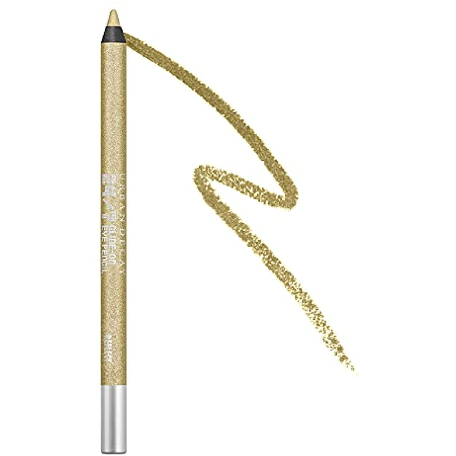 Urban Decay Stoned Vibes 24/7 Glide-On Eyeliner Pencil, Reflect - Green-Gold Metallic - Award-Winning, Waterproof Eyeliner - Long-Lasting, Intense Color