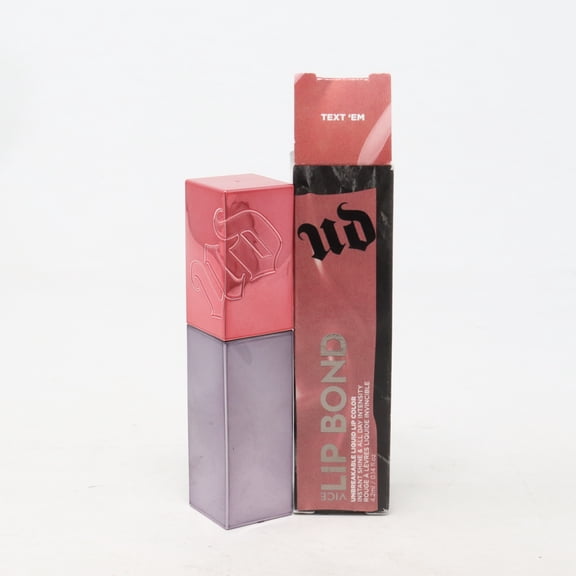 Urban Decay Vice Lip Bond Liquid Lip Colour Text 'em 0.14oz/4.2ml New With Box
