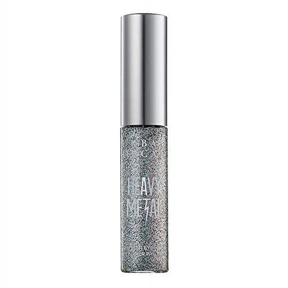 Urban Decay Heavy Metal Glitter Eyeliner, Disco Daydream - Silver Holographic Glitter - Water-Based Formula - Long-Lasting, Buildable, Quick Drying