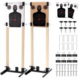 Target Base Stand Urban Deco Adjustable Target Stand Base for Paper Shooting Cardboard ...
