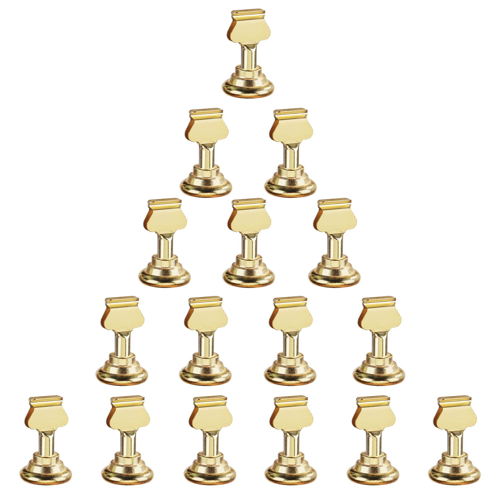 Urban Deco Wedding Table Numbers for Wedding Reception, Gold Table