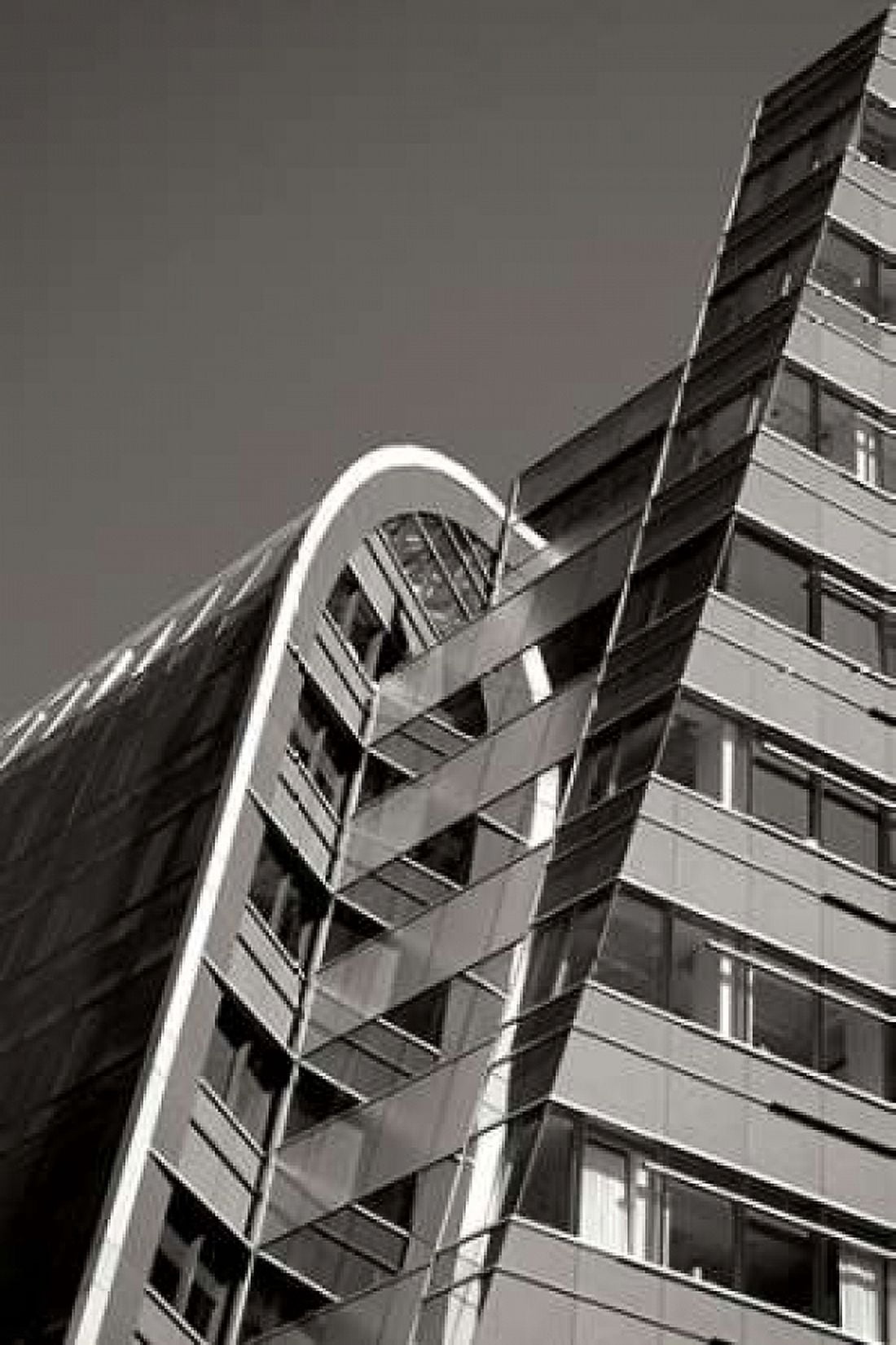 Urban Design BW Canvas Art - Douglas Taylor (12 x 18)