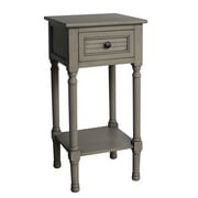 Urban Designs Venice End Accent Table With Storage - 28 H x 14 L x 14 W