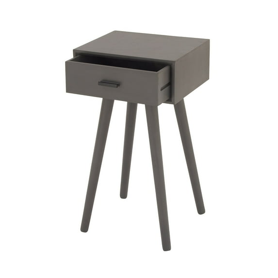 Urban Designs Aviano Casual Modern Space Wood Accent Table - Grey