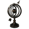 thumbnail image 1 of Urban Designs Reflections 17" Armillary Globe Sphere Metal Sculpture, 1 of 5